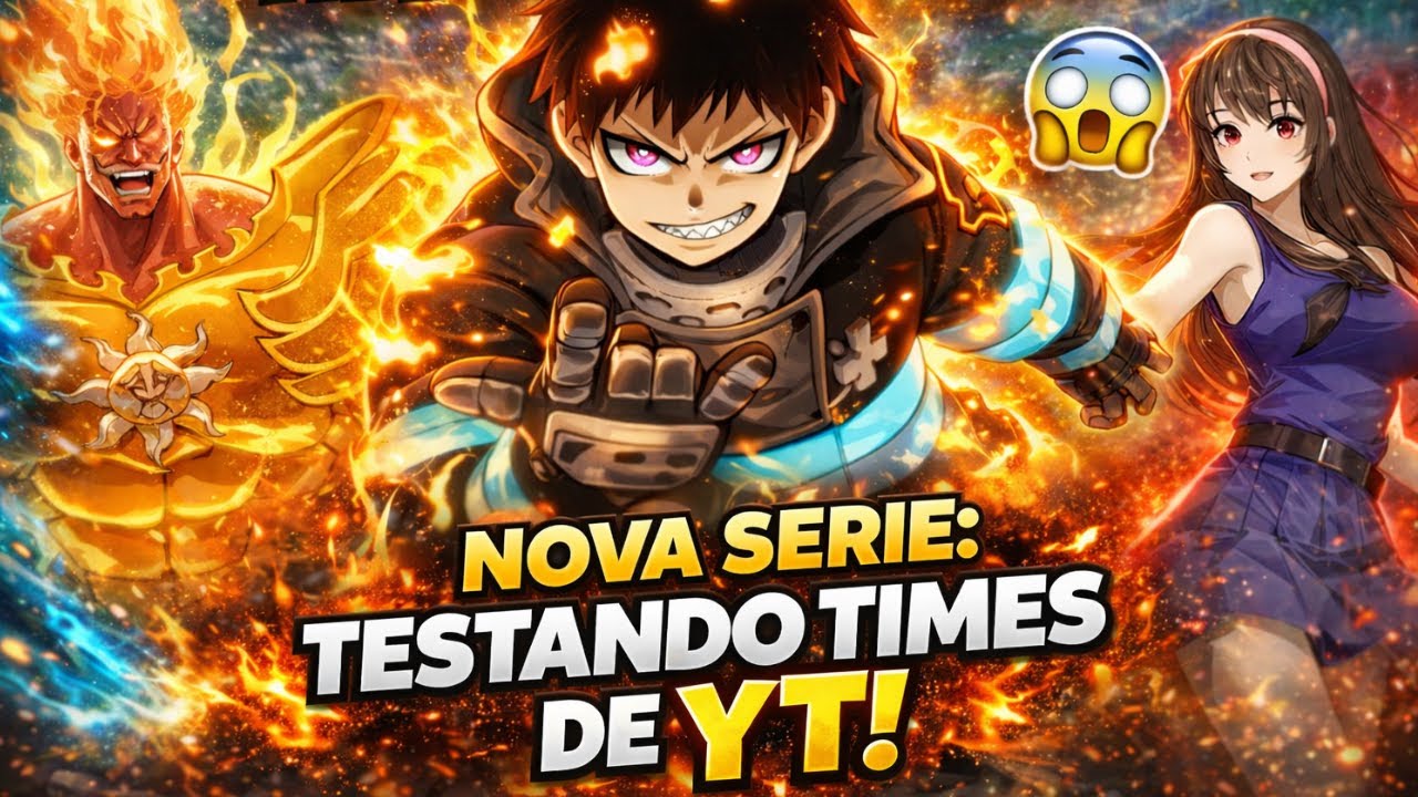 NOVA SÉRIE: TESTANDO TIMES DE OUTROS YOUTUBERS | 7DS | The Seven Deadly Sins Grand Cross