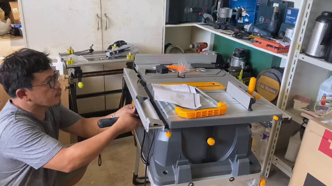 Unboxing INGCO Table Saw TS15008