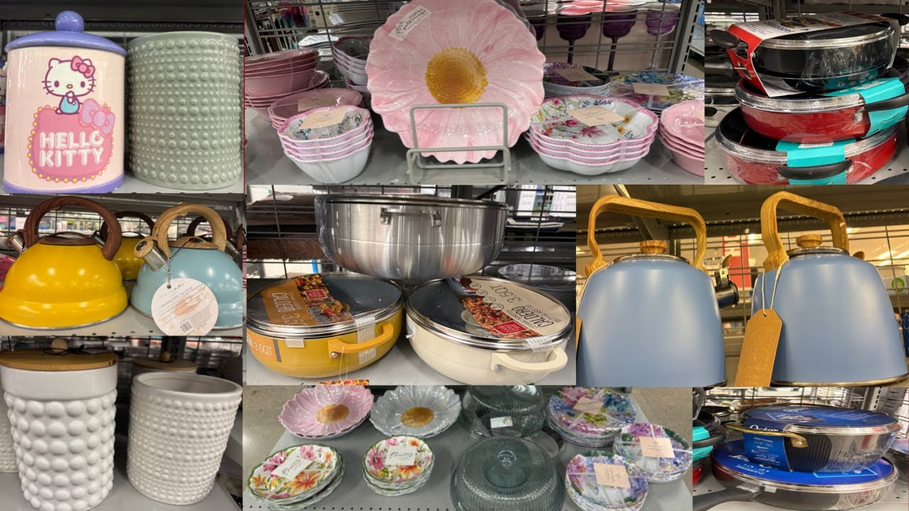 BURLINGTON NEW DINNERWARE AND KITCHEN ESSENTIALS - walkthrough