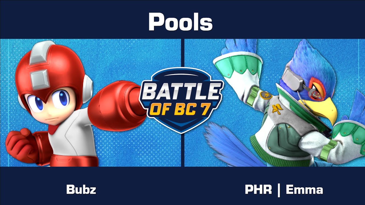Bubz (Mega Man) vs PHR | Emma (Falco) - Pools - Ultimate Singles | BoBC7