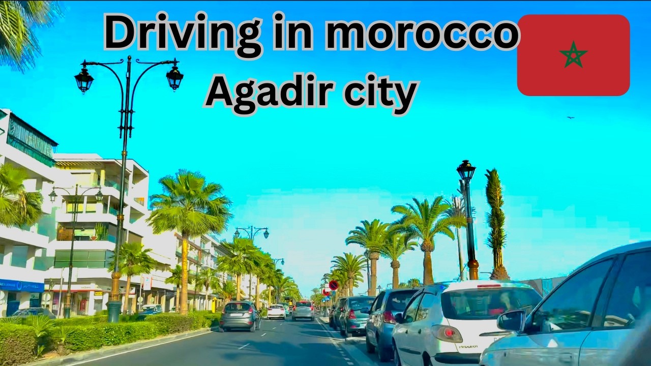 Driving in Morocco Agadir city