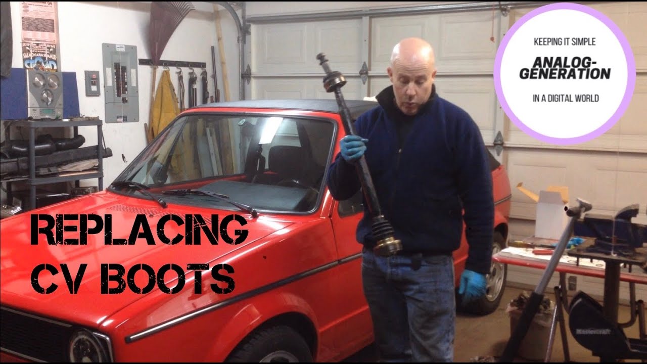 CV Boot Replacement - 1980 VW MK1 Rabbit Convertible Project Episode 35