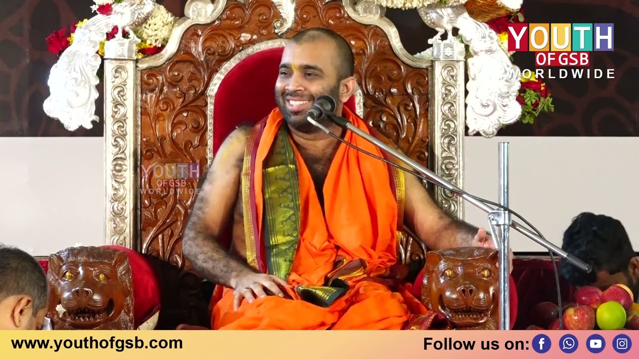 Beautifully Explained | Aashirvachan by Kashimatadhipati Shrimad Samyamindra Thirtha Swamiji
