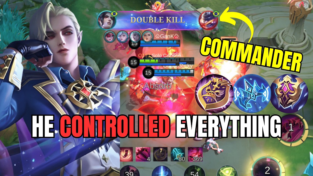 CECILION CARRIED WITH ABSOLUTE CONTROL - Cecilion BUILD AND EMBLEM - MLBB