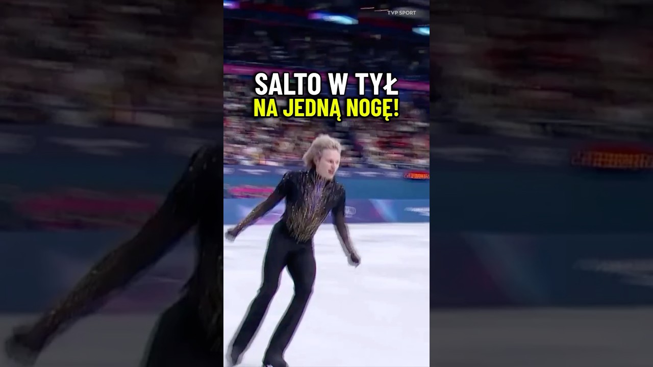 SALTO W TYŁ NA JEDNĄ NOGĘ! MALININ ZADZIWIA #SHORTS