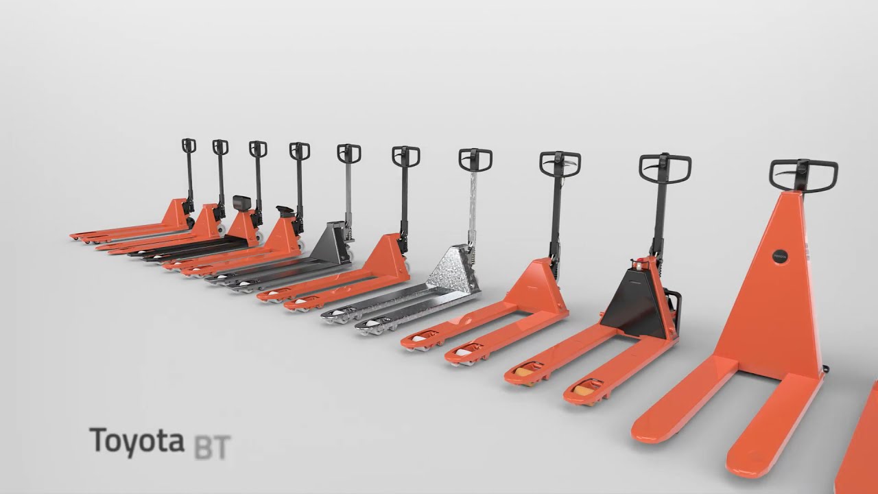 Toyota Hand Pallet Jack Lifter Range