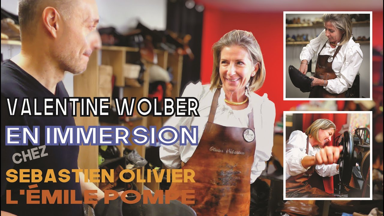 EN IMMERSION : Sébastien Olivier reçoit Valentine Wolber dans sa cordonnerie de Nîmes