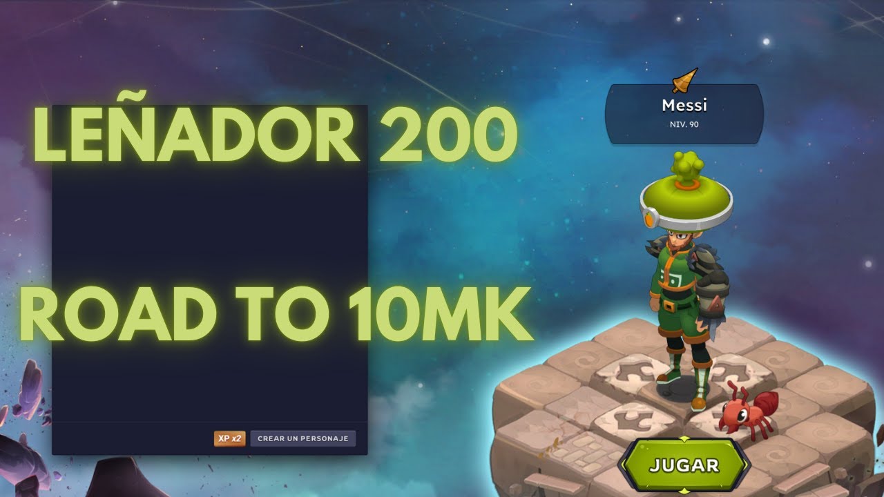 MI PRIMER SEMANA EN DOFUS UNITY - DAKAL 1 - LE&Ntilde;ADOR 200 / ROAD TO 10MK