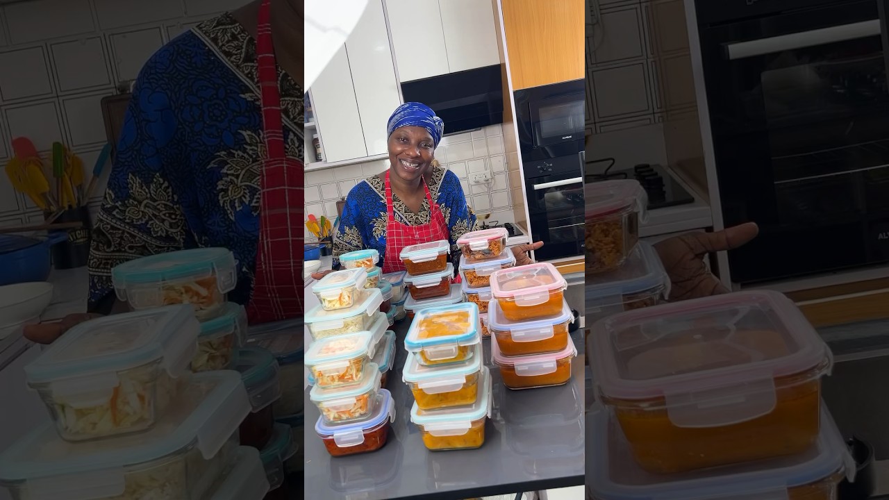 Meal Prep with me . .Simple Ghanaian food for my family. #mealprepsunday #cookingfromscratch