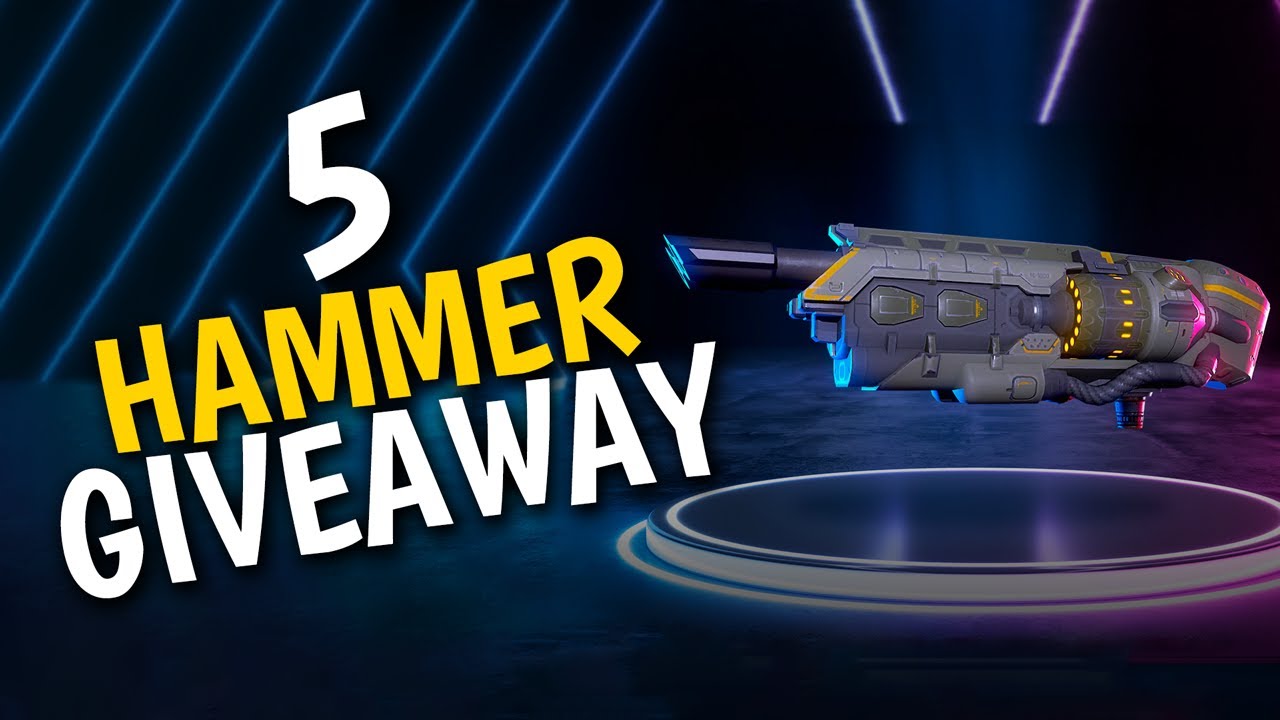 🔥 Hammer Weapon Giveaway #WRwinHammer : War Robots WR : #warrobots