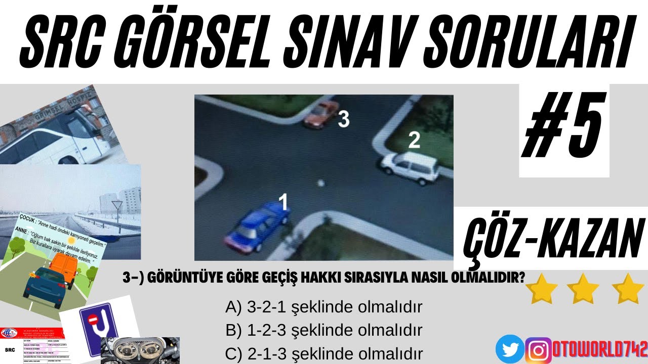 SRC GÖRSEL (UYGULAMA) SORU VE CEVAPLARI #5 / SRC UYGULAMALI SINAV  SORULARI - SRC GÖRSEL SORULAR