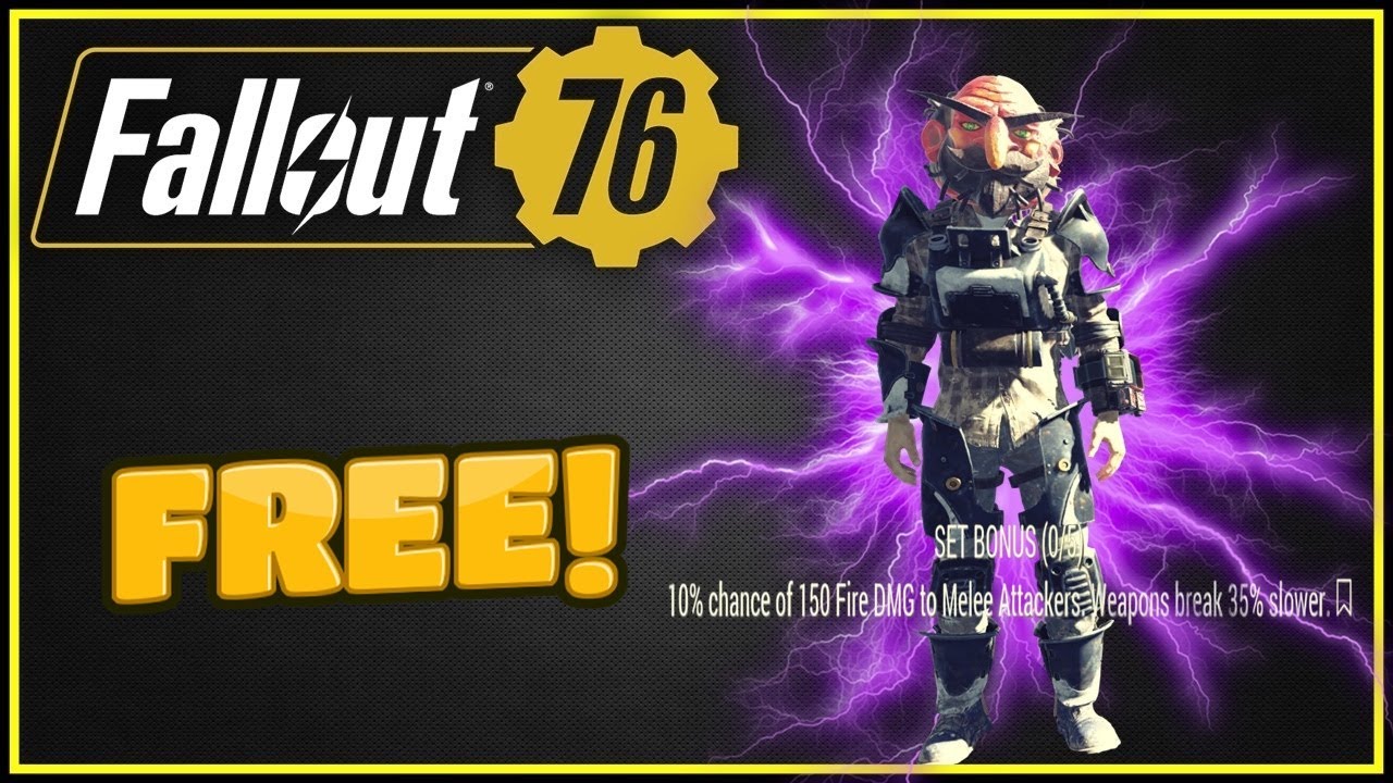 Бесплатная броня гражданского инженера (бой с боссом «Джерси Дьявол») — Fallout 76