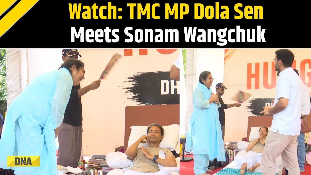 CJP Protest: TMC Leader Dola Sen Visit Jantar Mantar Protest In Delhi, Meets Sonam Wanghchuk