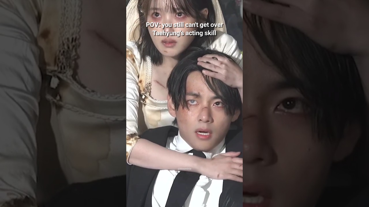 Taehyung's acting skill is so underrated | Love wins all behind the scene 