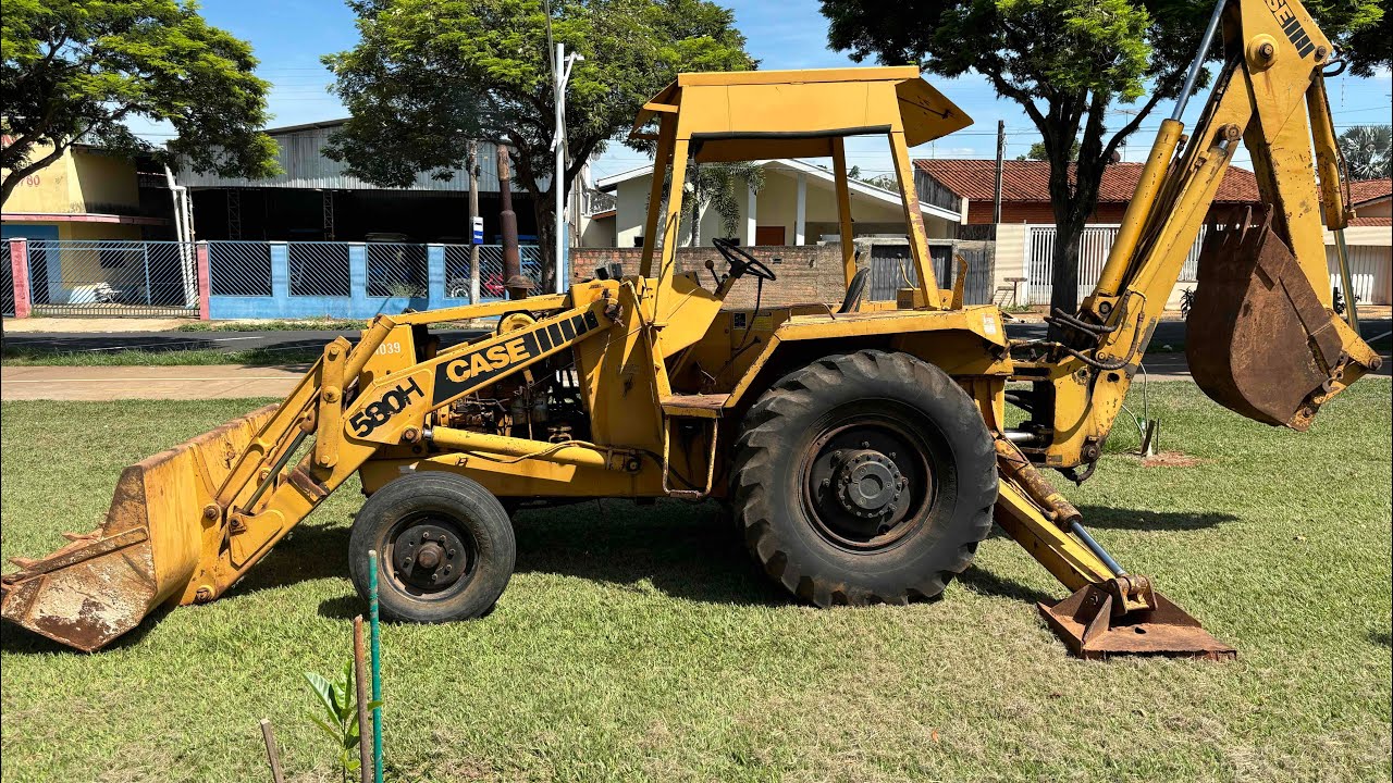 Retro Escavadeira Case 580H 4x2 Ano 1990 a Vendaaa !!