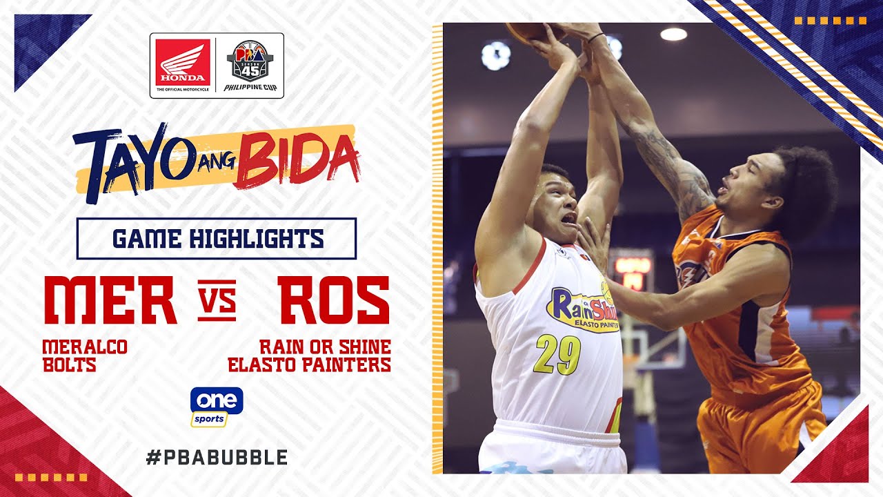 Highlights: Meralco vs Rain or Shine | PBA Philippine Cup 2020
