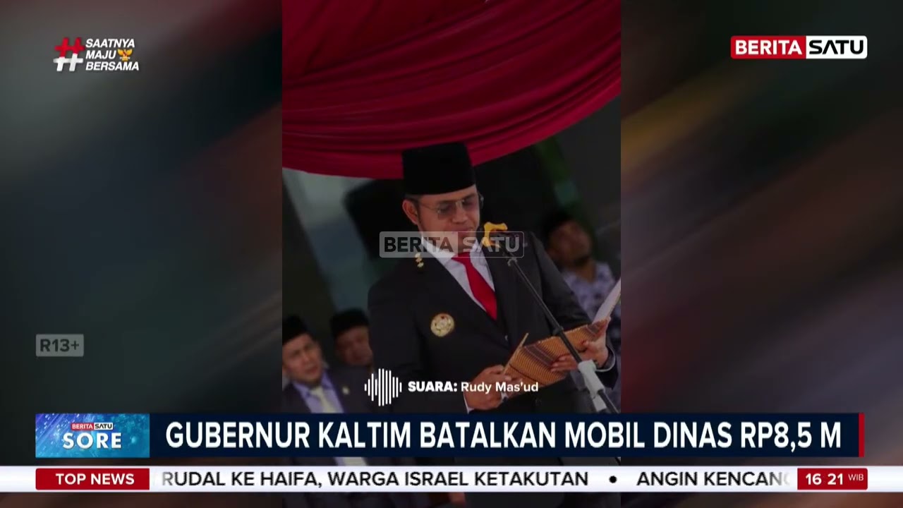 Gubernur Kaltim Batal Pakai Mobil Dinas Rp8,5 Miliar #beritasatu