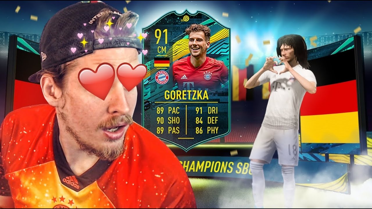 THE GERMAN GULLIT?! 91 PLAYER MOMENTS GORETZKA PLAYER REVIEW! FIFA 20 Ultimate Team