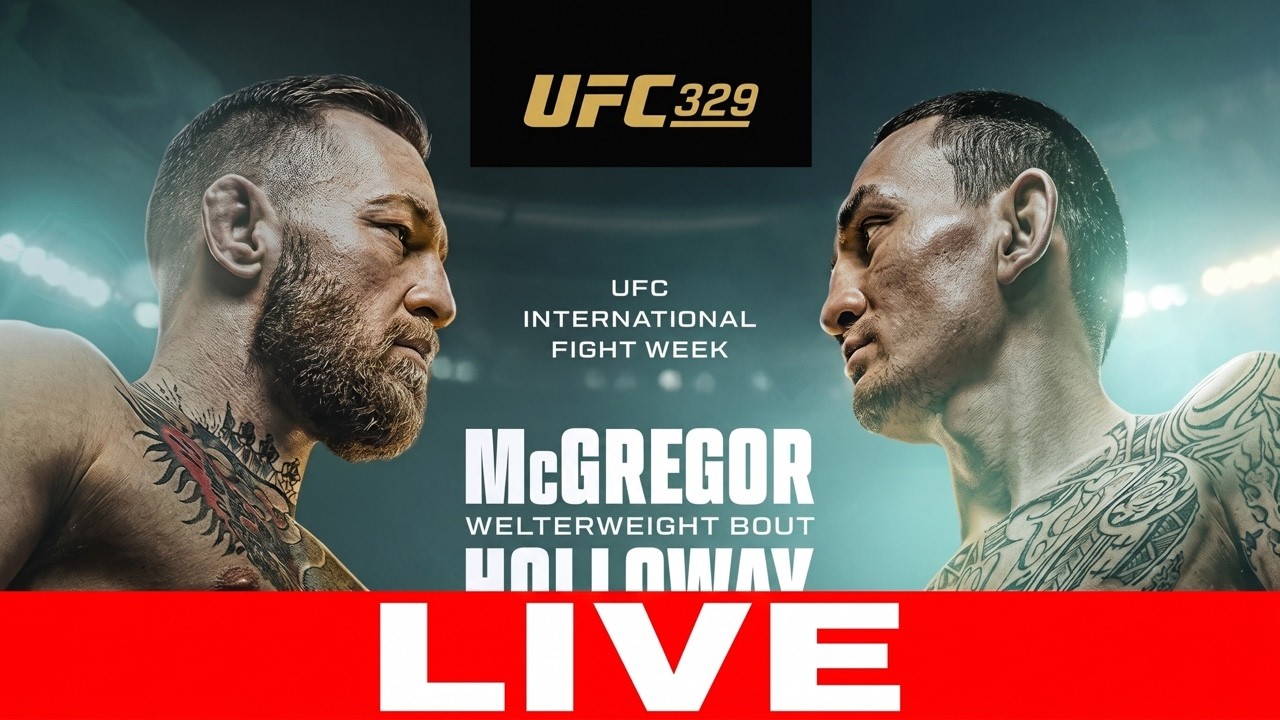 UFC 329 PRESS CONFERENCE: Conor McGregor vs Max Holloway  | LIVE STREAM / Live Coverage