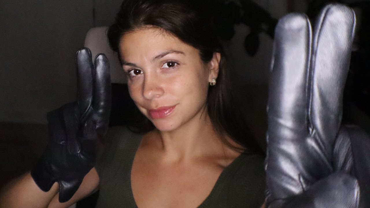 [ASMR] Cranial Nerve Exam in the Dark (I'm not allowed to edit this video) Leather Gloves