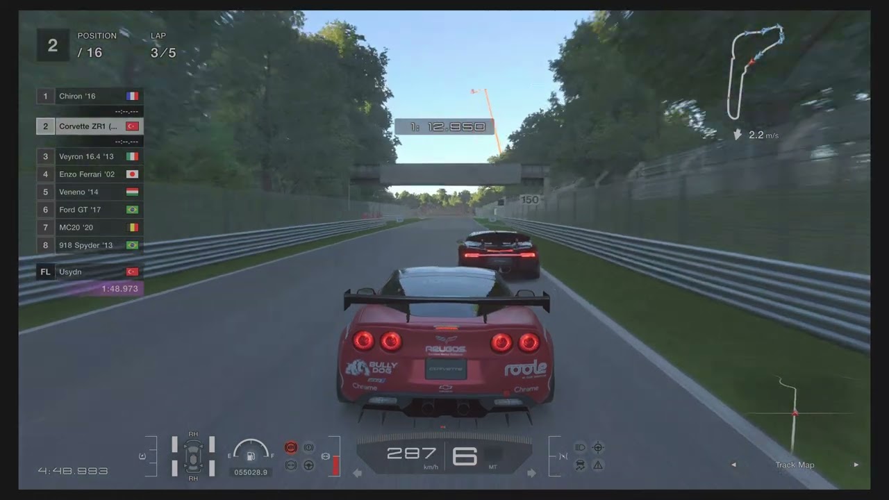 Gran Turismo 7 Weekly Challenge Monza Corvette ZR1 (C6) '09