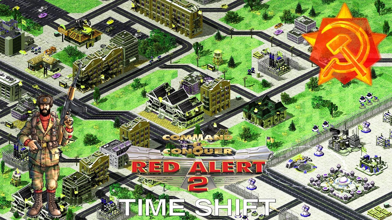 Red Alert 2 | Yuri's Revenge - Red Line Series - Soviet Fan Mission 1 - Time Shift