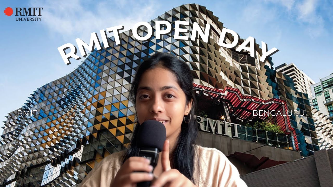 RMIT Open Day Event Bengaluru | University Open Day Vlog