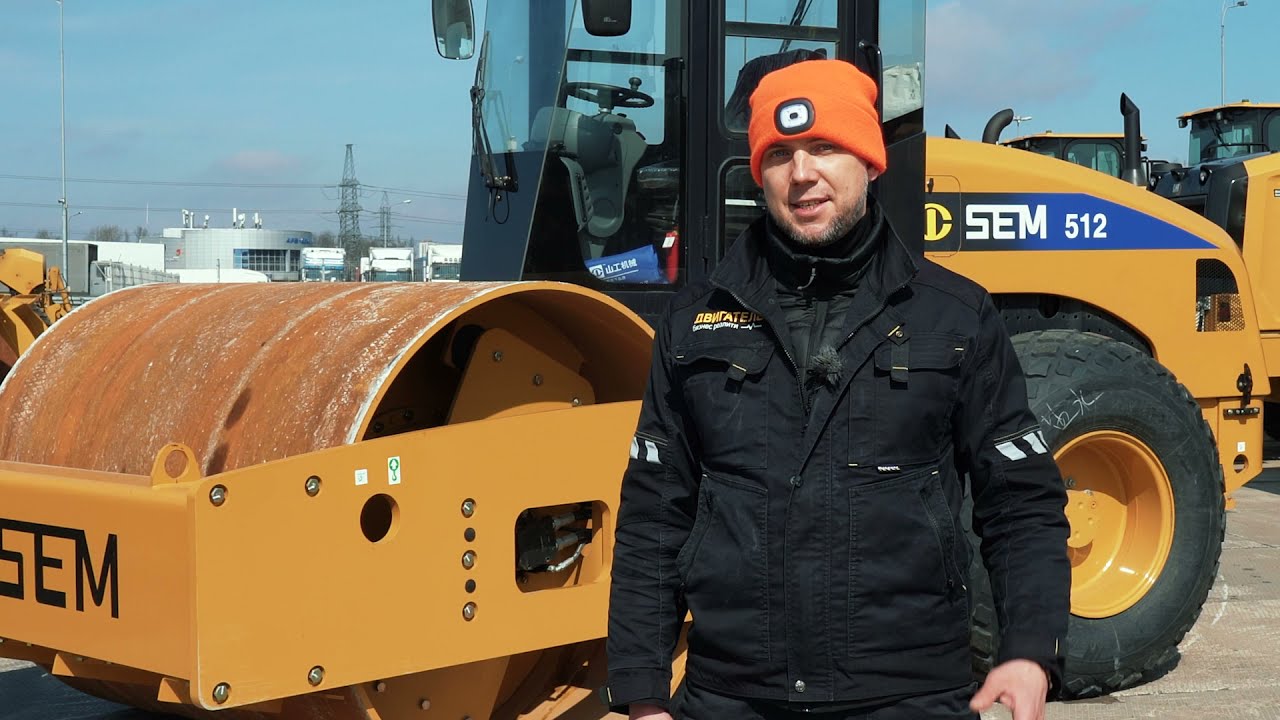 Грунтовый каток SEM512  | Независимый обзор от канала 