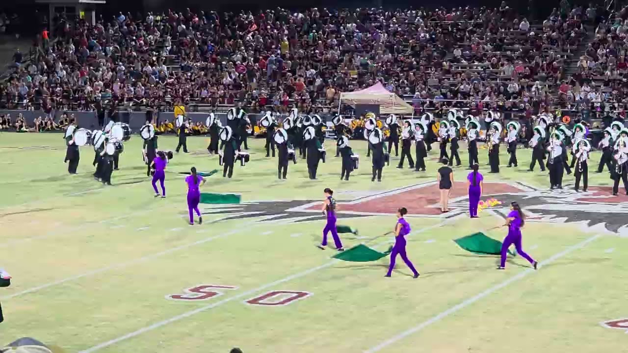 Choctawhatchee High School Halftime at Niceville HS 9/19/25.  We kicked their butts.