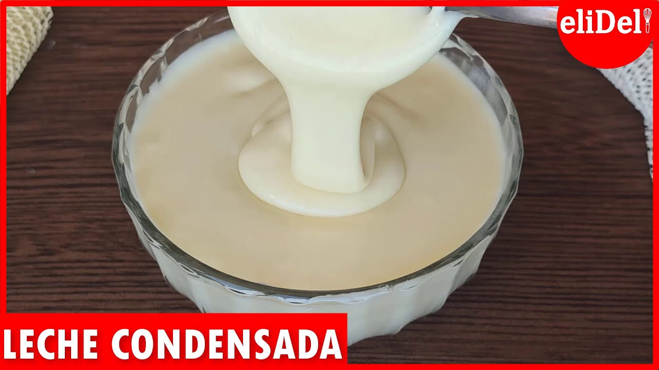 LECHE CONDENSADA CASERA con solo 3 INGREDIENTES
