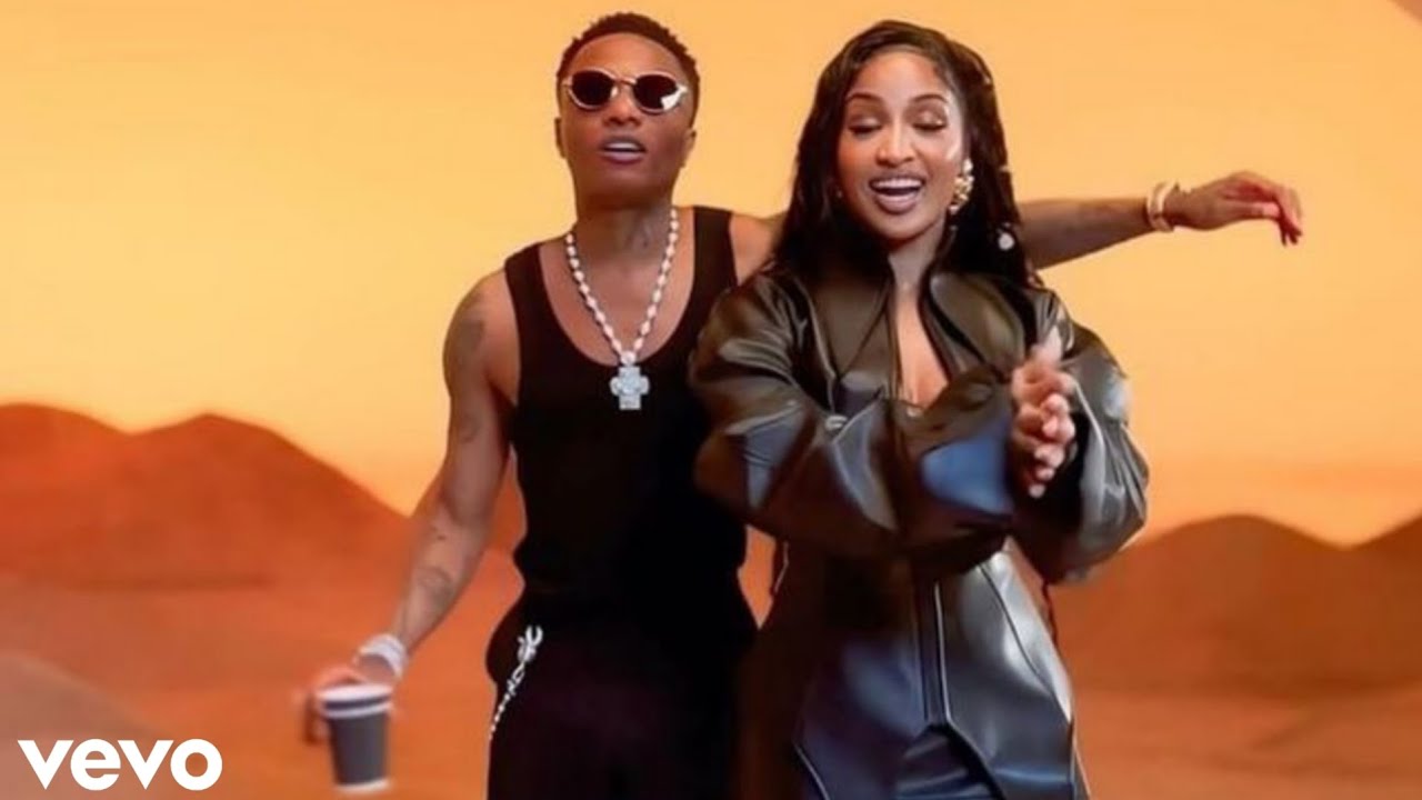 Shenseea and Wizkid  My love lyrics video 