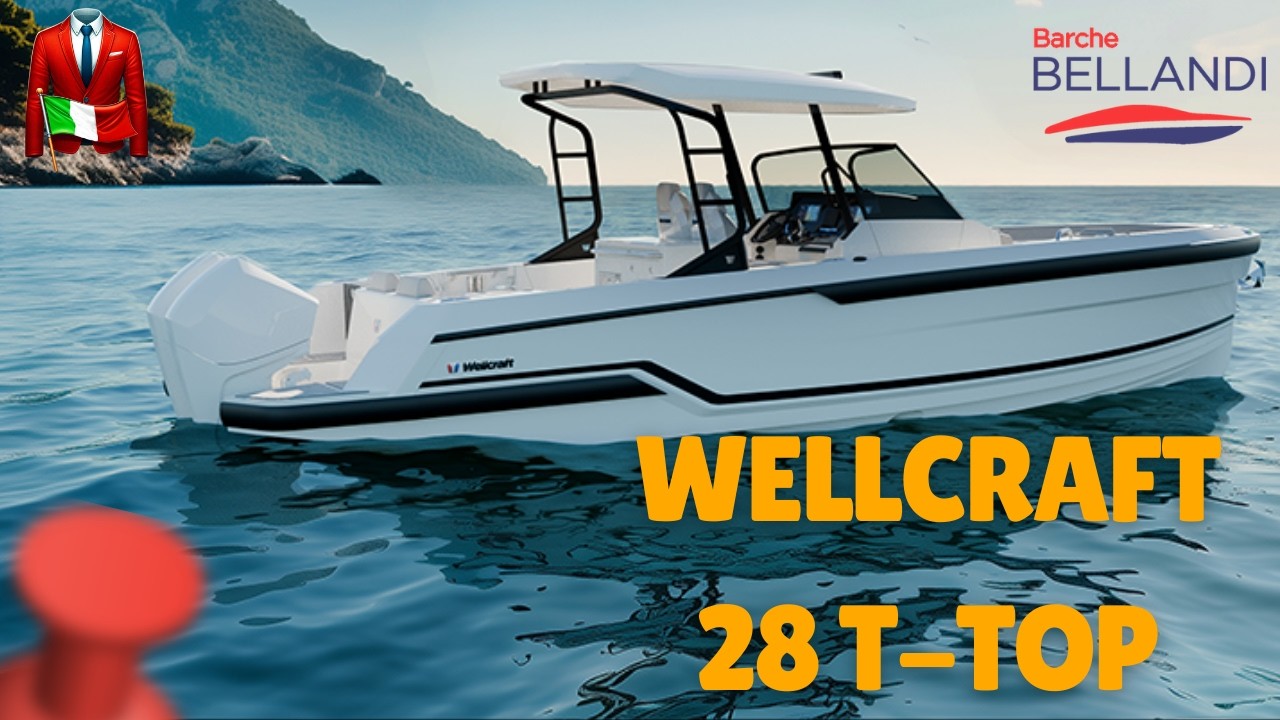 WELLCRAFT 28 T-TOP 2026 – Cabina Nascosta e Prestazioni Sorprendenti!