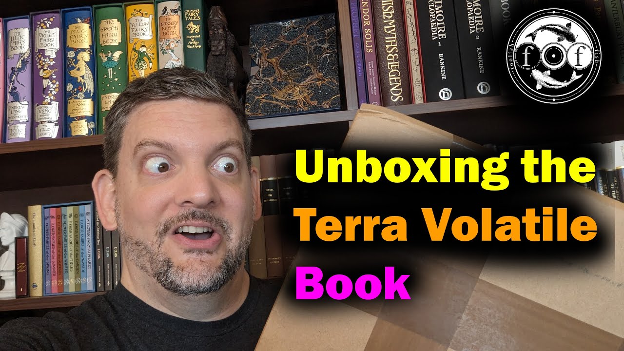 Unboxing the Terra Volatile Tarot Book