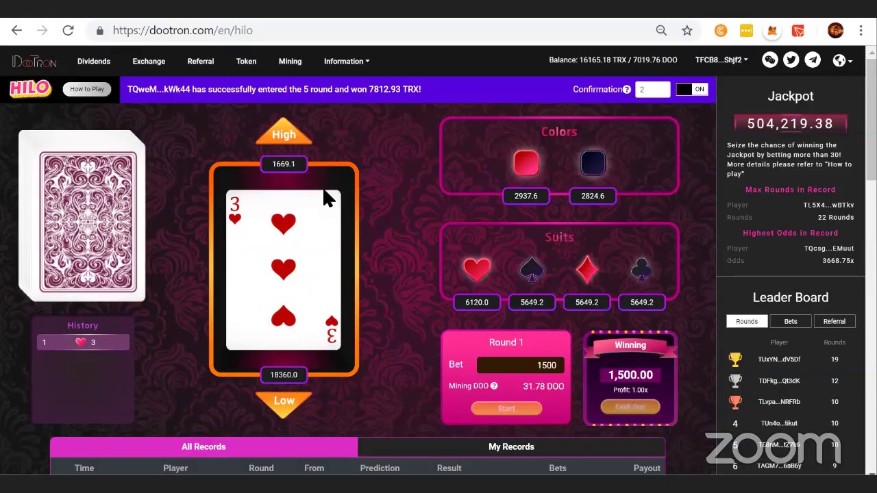 Dootron Live Play, Chat, and Crypto Discussion