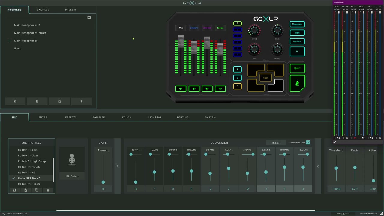 Rode NT1 and GoXLR Tutorial *UPDATED 2023*