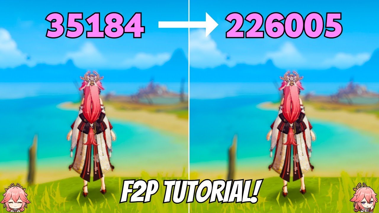 C0 Yae Miko 35k To 226k F2P Nuking Tutorial {Genshin Impact}