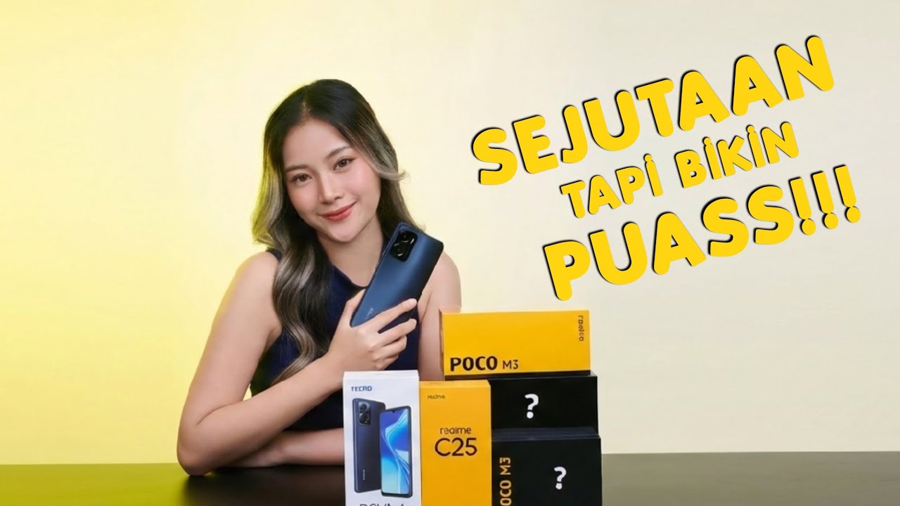 Baterai Gak Habis-Habis! 6 Rekomendasi HP 1 Jutaan 6000mAh Terbaru Januari 2026‼️🔋🔋