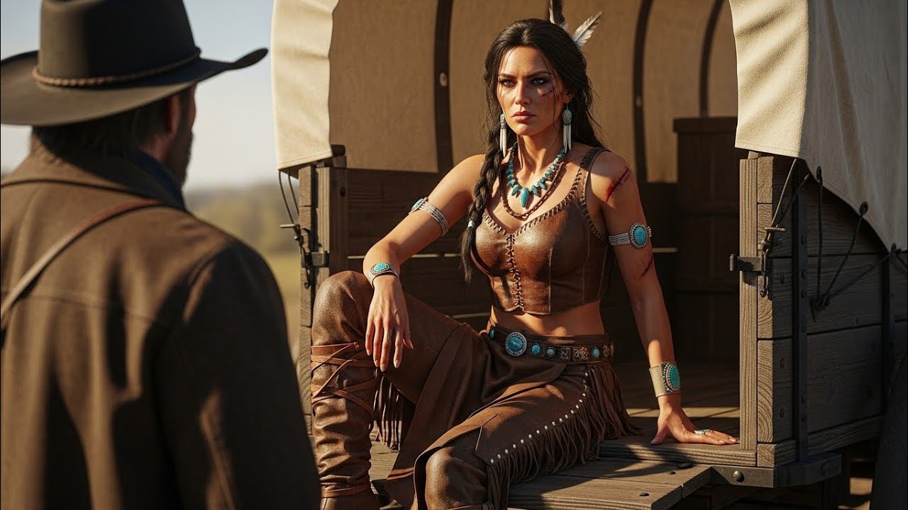 No One Wanted the Beaten and wounded $2 Apache Slave— Until the Lonely Cowboy Chose Her as Family!