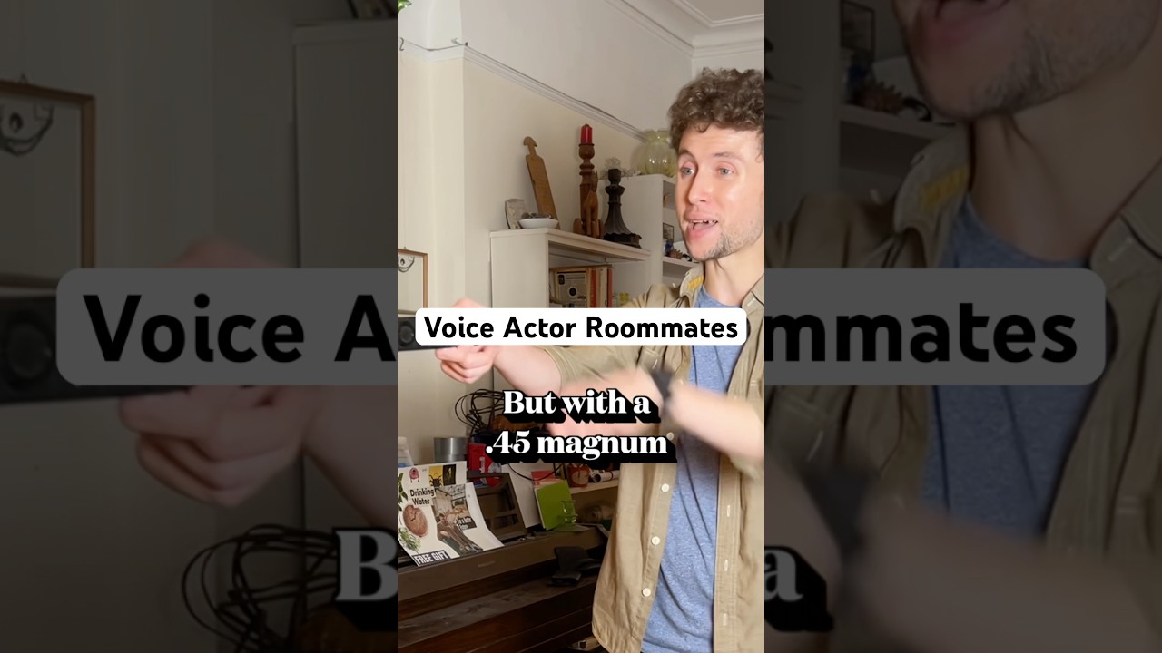 POV your voice actor roommate hasn&rsquo;t done the dishes