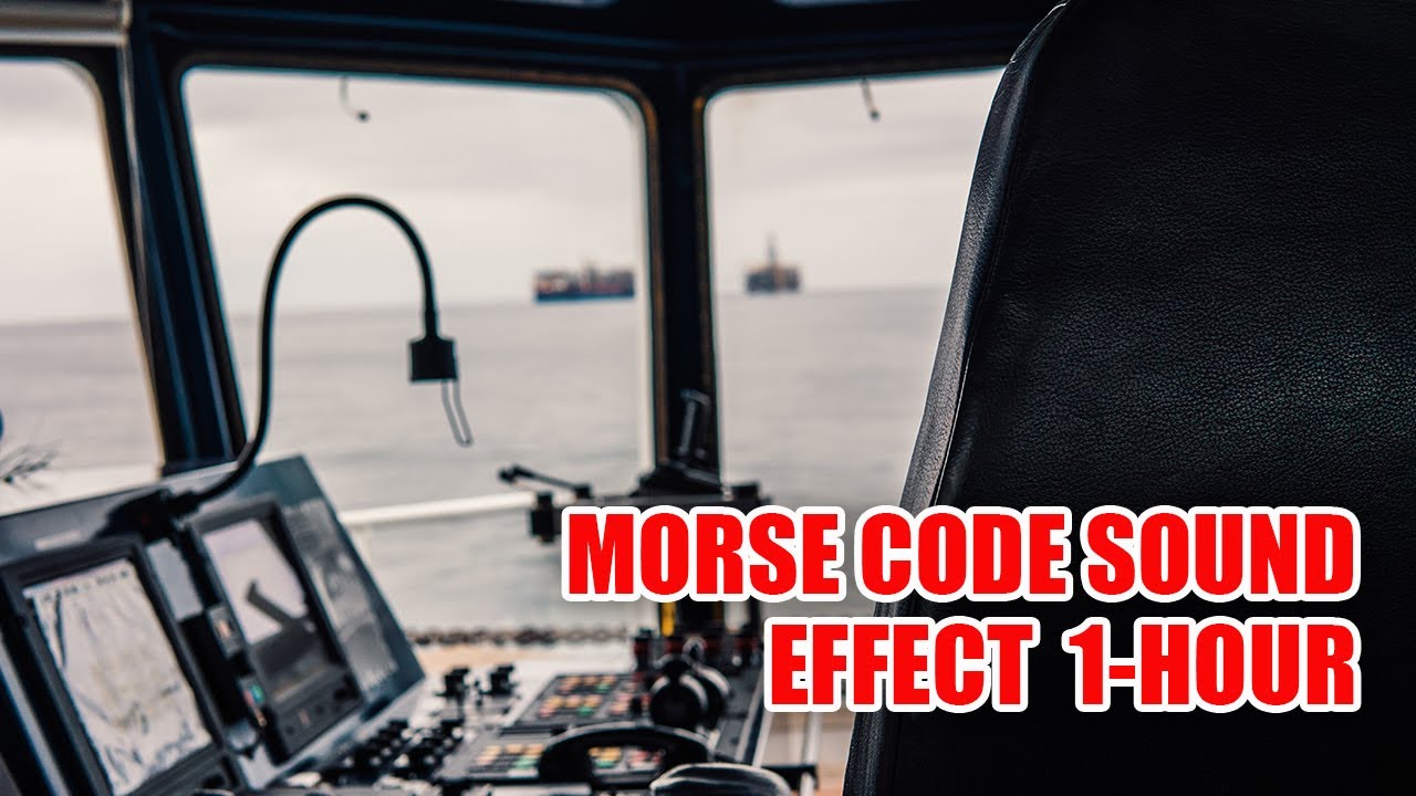 Morse Code Sound Effect 🎧 1-Hour Morse Code Sounds