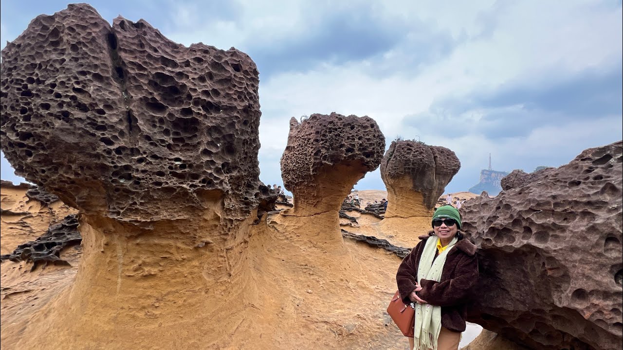 Incredible rock formations: Yehliu Geopark,Taiwan