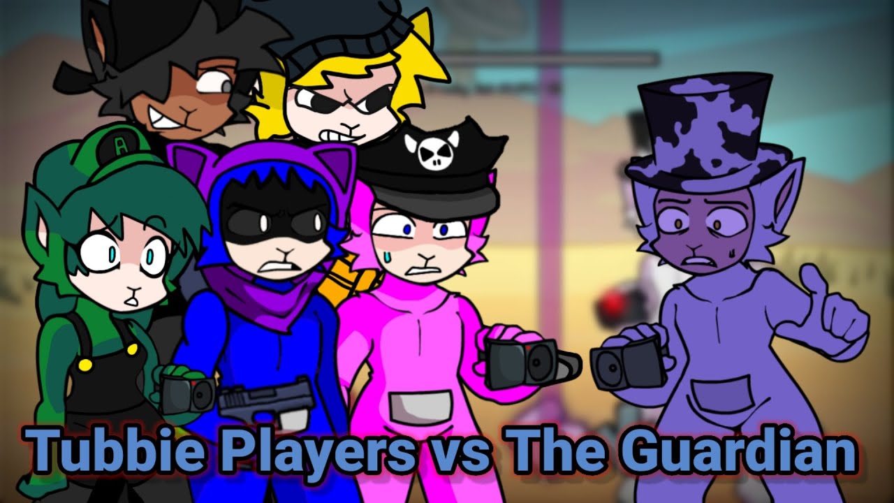 FNF Tubbie Players - Tubbie Massacre but me and my friends sing it - Funkin In The Massacre Night