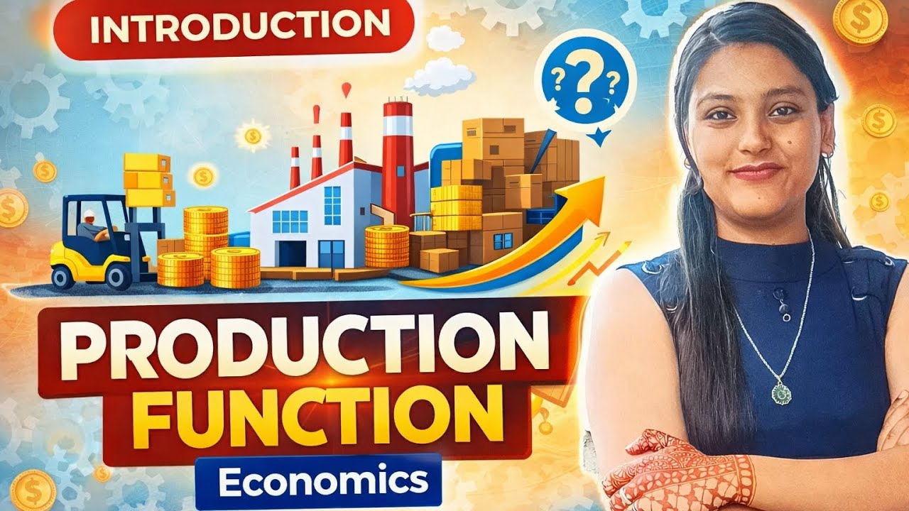 Introduction - Production function (Economics)