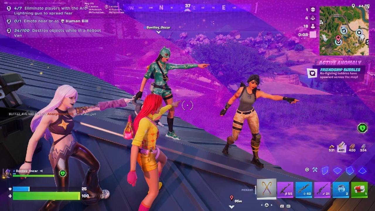 We made friends and they let us win