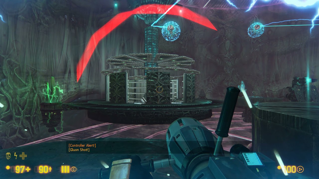 Black Mesa Alien Slaves and Gargantua in Interloper Final Ascension Battle
