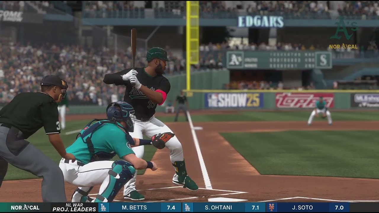MLB The Show 25 Vladimir Guerrero Jr. Game Sealing Home Run