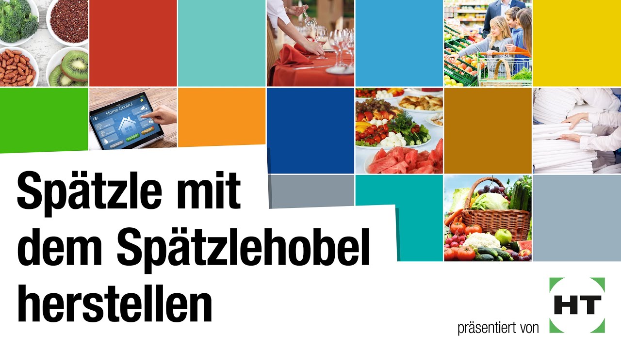 Spätzle mit dem Spätzlehobel herstellen | Hauswirtschaft