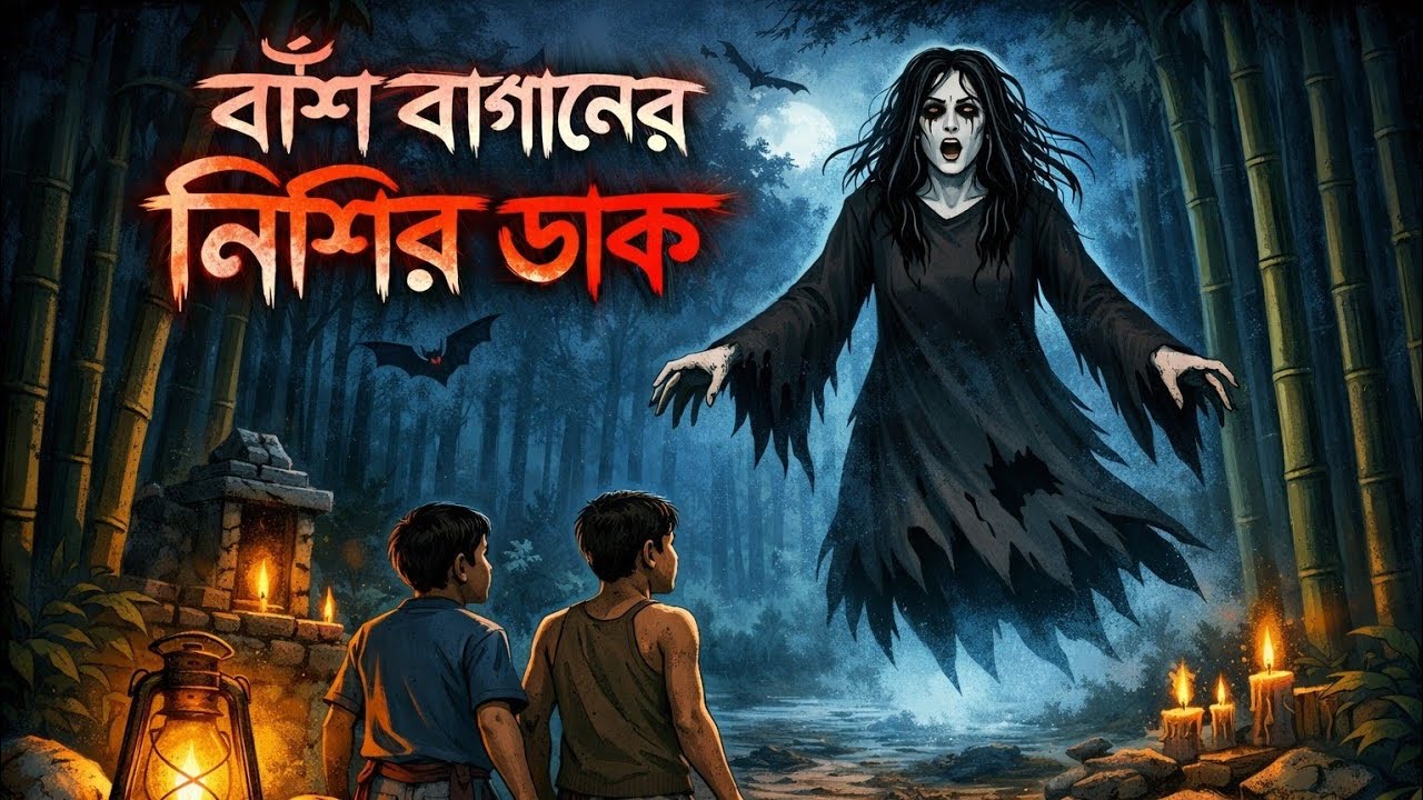 বাঁশ বাগানের নিশি ডাক #2danimation #banglebhutergolpo #banglacartoon 