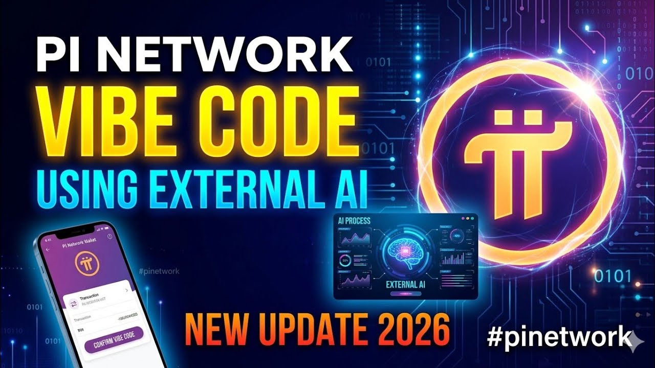 Vibe Code Using External AI | Pi Network New Update 2026 #pinetwork 