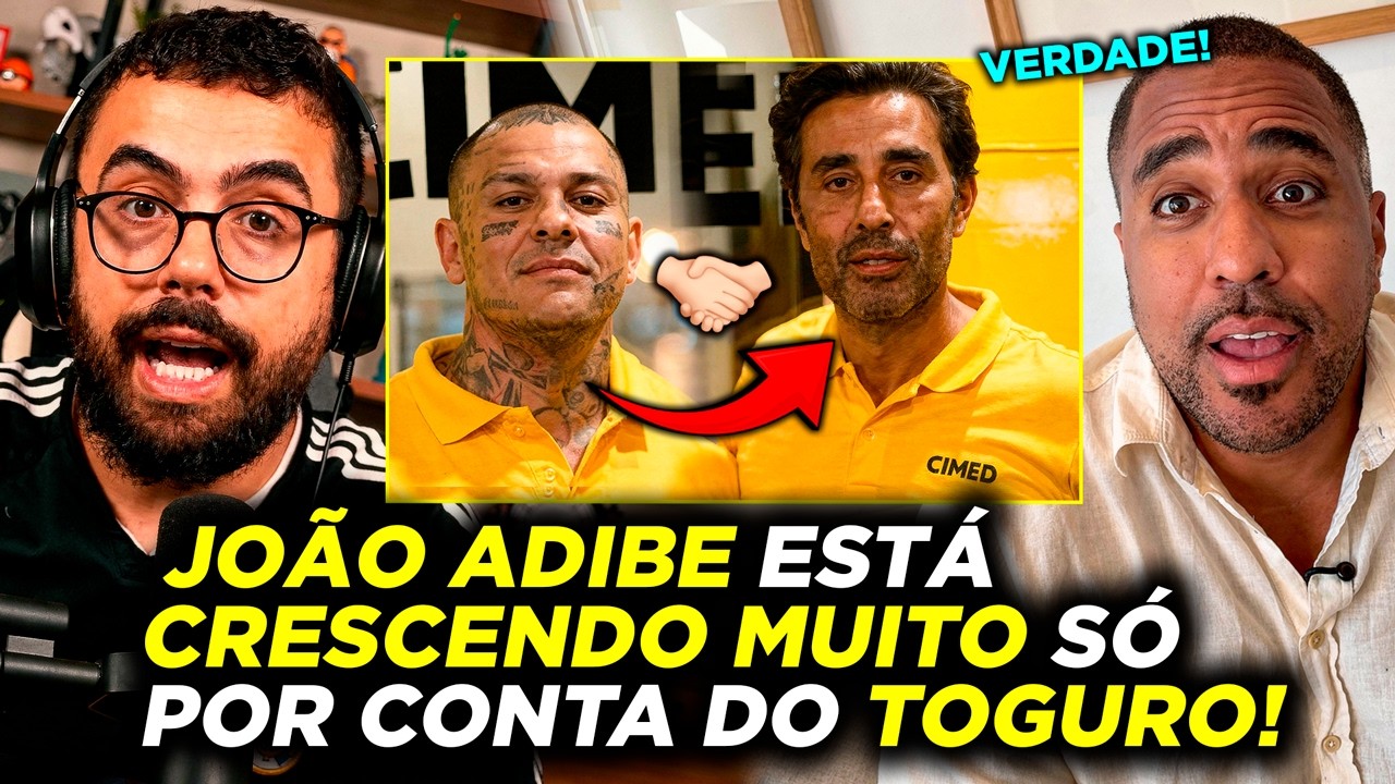 TOGURO É MAIS BEM-SUCEDIDO QUE JOÃO ADIBE?